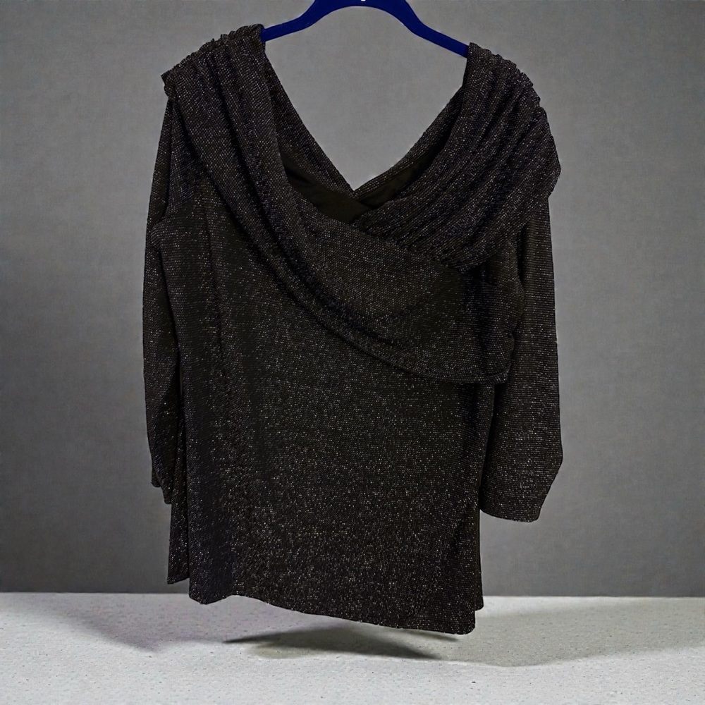 Elegant Black Women's Blouse